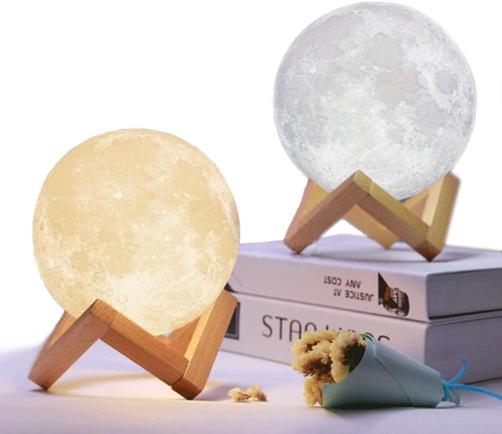 Lunar Lamp With USB Charging and Touch Control Brightness