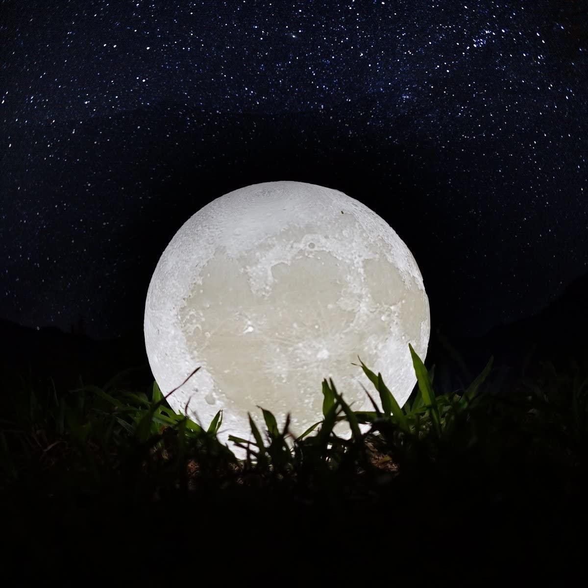 Lunar Lamp With USB Charging and Touch Control Brightness